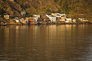 Newfoundland Prints: The Battery district, St. Johns City, Newfoundland, Canada, North America