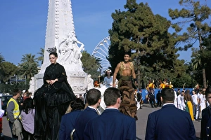 Battle of the Flowers, Carnival, Promenade des Anglais, Nice, Alpes-Maritimes