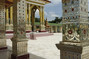 The Bawgyo Pagoda in Thibaw (Hsipaw), Shan State, Republic of the Union of Myanmar (Burma), Asia