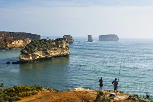 Images Dated 22nd October 2008: Bay of Islands rock formations along the Great Ocean Road, Victoria, Australia, Pacific