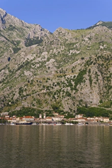 Bay of Kotorska and the Lovcen mountain range