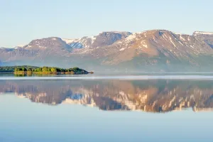 Inspiring Prints: Bay, by the Lyngen fjord, Solvik Gard