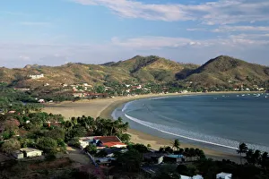 Nicaragua Prints: The bay at San Juan del Sur, south coast, Pacific, Nicaragua, Central America