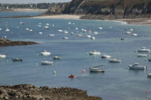Ille Et Vilaine Prints: Bay of St. Lunaire, Ille-et-Vilaine, Brittany. France, Europe