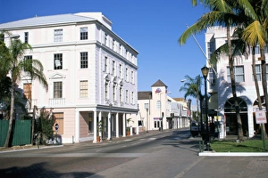 Nassau Prints: Bay Street, Nassau, Bahamas, West Indies, Central America