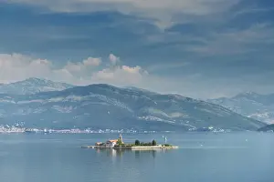 Montenegro Prints: Bay of Tivat has beautiful villages, industrial ports and historic town of Kotor