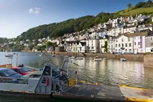 Images Dated 4th September 2009: Bayards Cove and River Dart, Dartmouth, Devon, England, United Kingdom, Europe