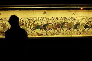 Silhouetted Gallery: Bayeux Tapestry known in France as La Tapisserie de la Reine Mathilde