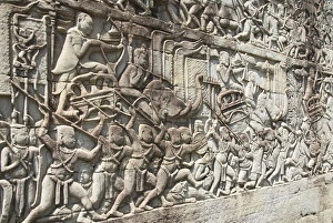 Weapon Prints: Bayon, Angkor Thom, Angkor Archaeological Park