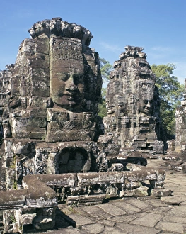 Bayon, Angkor, UNESCO World Heritage Site, Siem Reap, Cambodia, Indochina