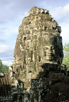 The Bayon Temple, Angkor, Siem Reap, Cambodia, Indochina, Asia