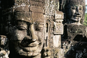 Bayon temple, Angkor, UNESCO World Heritage Site, Siem Reap, Cambodia, Indochina