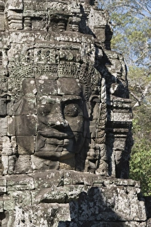 Bayon Temple, late 12th century, Buddhist, Angkor Thom, Angkor, UNESCO World Heritage Site
