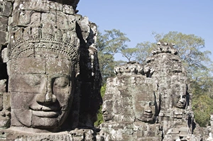 Bayon Temple, late 12th century, Buddhist, Angkor Thom, Angkor, UNESCO World Heritage Site