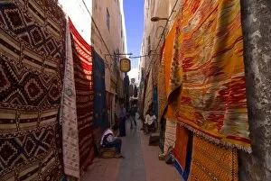 Images Dated 23rd May 2008: Bazaar in the coastal city of Essaouira, UNESCO World Heritage Site, Morocco