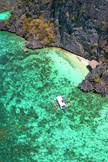Boat Trip Prints: Beach 91, Calamian Islands, Coron, Palawan, Philippines, Southeast Asia, Asia