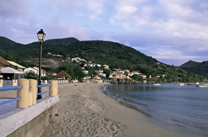 Martinique Prints: The beach at Anse d Arlet