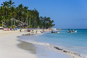 Bavaro Prints: Beach of Bavaro, Punta Cana, Dominican Republic, West Indies, Caribbean, Central America