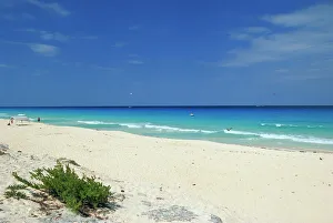 Images Dated 18th February 2008: Beach, Cancun, Yucatan, Mexico, North America