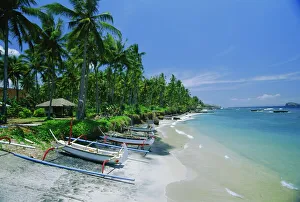 Images Dated 2nd August 2008: The beach at Candidasa