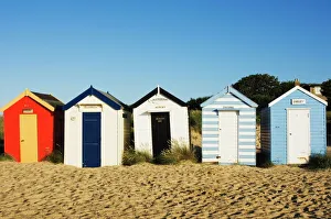 Beach huts, Southwold, Suffolk, England, United Kingdom, Europe