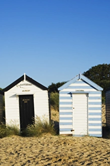 Beach huts, Southwold, Suffolk, England, United Kingdom, Europe