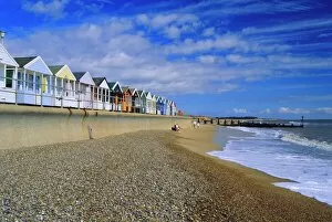 Images Dated 29th July 2008: Beach huts, Southwold, Suffolk, England, UK, Europe
