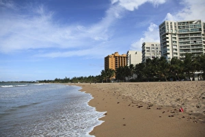 The Caribbean Prints: Beach, Isla Verde, San Juan, Puerto Rico