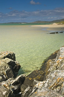 Mother Nature Prints: Beach on the Isle of Harris, Outer Hebrides, Scotland, United Kingdom, Europe