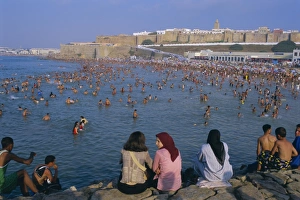 Gather Prints: Beach below the Kasbah of the Oudaiah (Kasbah des Oudaias)