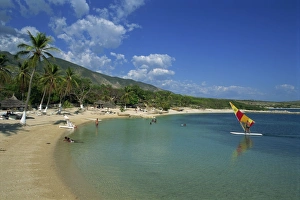 Haiti Prints: The beach at the Kyona Beach Club