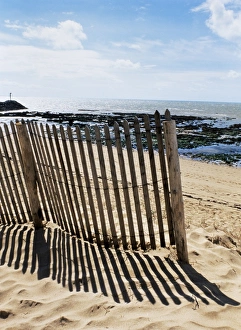 Charente Maritime Prints: Beach, La Cotiniere, Ile d Oleron, Charente-Maritime, Poitou Charentes