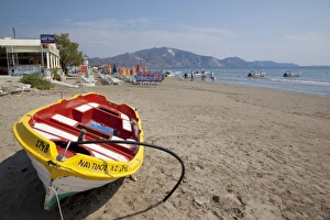 Ionian Islands Prints: Beach, Laganas, Zakynthos, Ionian Islands, Greek Islands, Greece, Europe