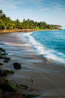 Sri Lanka Prints: Beach, Mirissa, Sri Lanka, Asia