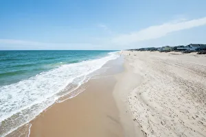 Calmness Prints: Beach at Nags Head, Outer Banks, North Carolina, United States of America, North America
