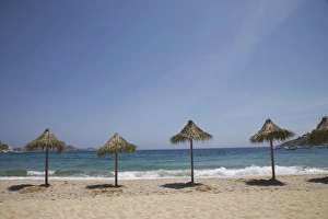 Beach Umbrella Prints: Beach of Psaurous
