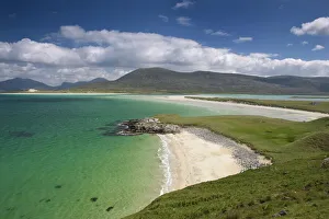 Sea Scape Prints: Beach at Seilebost, looking towards Luskentyre, Isle of Harris, Outer Hebrides