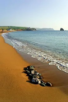 South Hams Prints: Beach, South Milton Sands, South Hams, Devon, England, United Kingdom, Europe