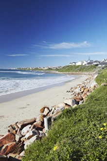 Sand Beach Prints: Beach at St. Francis Bay, Western Cape, South Africa, Africa