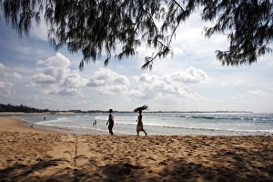 Images Dated 18th May 2008: The beach at Tofo on the Indian Ocean, Mozambique, Africa