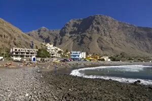 Images Dated 2nd January 2009: Beach in Valle Gran Rey, La Gomera, Canary Islands, Spain, Europe