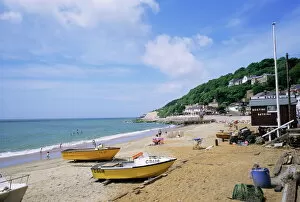 Isle Of Wight Collection: Beach, Ventnor, Isle of Wight, England, United Kingdom, Europe