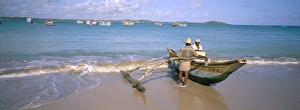Sinelese Prints: Beach at Weligama