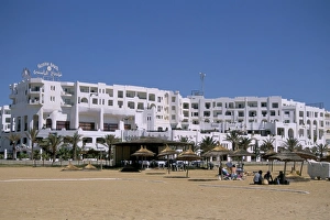 The beach, Yasmine Hammamet
