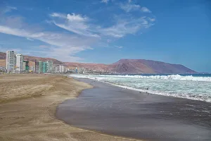 Wonderful Prints: Beachfront of Iquique, Atacama desert, Chile, South America