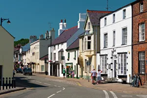 Street Scenes Prints: Beaumaris, Anglesey, Gwynedd, Wales, United Kingdom, Europe