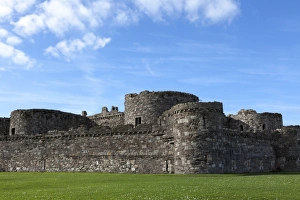 Beaumaris Castle, UNESCO World Heritage Site, Anglesey, Wales, United Kingdom, Europe