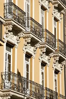 Images Dated 18th November 2008: A beautiful facade, Alicante, Valencia province, Spain, Europe