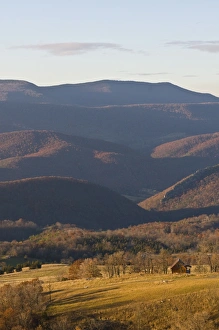 Images Dated 6th November 2008: Beautiful foliage in the Indian summer, Allegheny Mountains, West Virginia