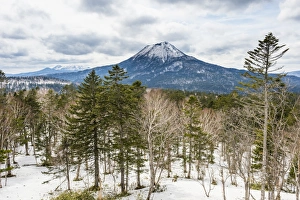 Hokkaido Prints: Beautiful landscape of the Akan National Park, Hokkaido, Japan, Asia